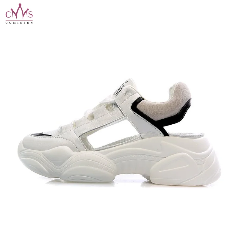 

women sandals 2019 summer new net red toe sneakers wild light muffin thick bottom ins tide casual shoes