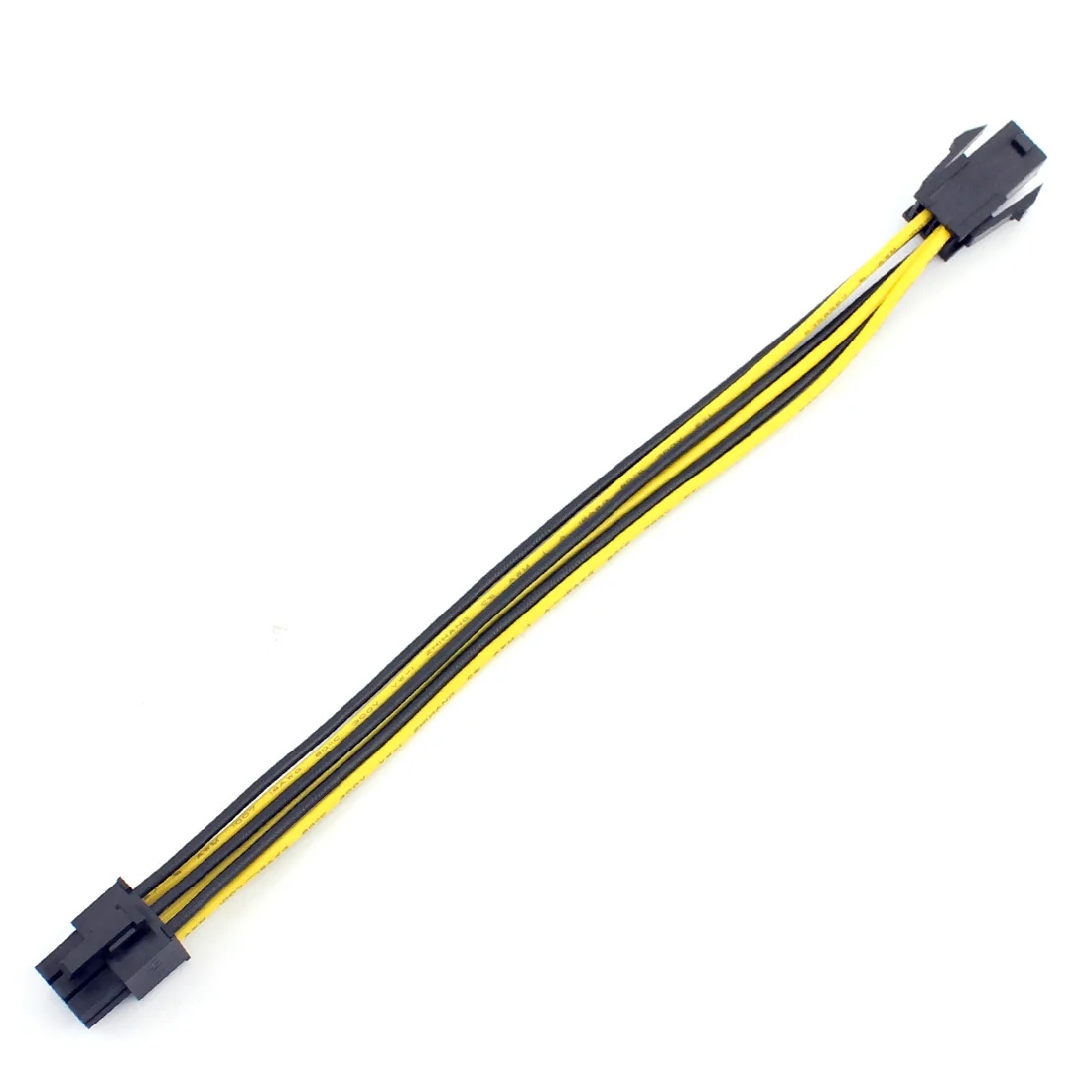 1x عالية الجودة pc cpu 4pin 18awg إلى gpu بكيي pci-e بطاقة الرسومات 6pin 20 سنتيمتر امدادات الطاقة كابل سلك 1x عالية الجودة pc cpu 4pin 18awg إلى gpu بكيي pci-e بطاقة الرسومات 6pin 20 سنتيمتر امدادات الطاقة كابل سلك