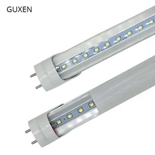GUXEN T8 светодиодный светильник 22 Вт 4 фута 1200 мм AC85-265V Однорядный SMD2835 Светодиодная лампа 2 года гарантии CE RoHS магазин в США 25 шт./лот