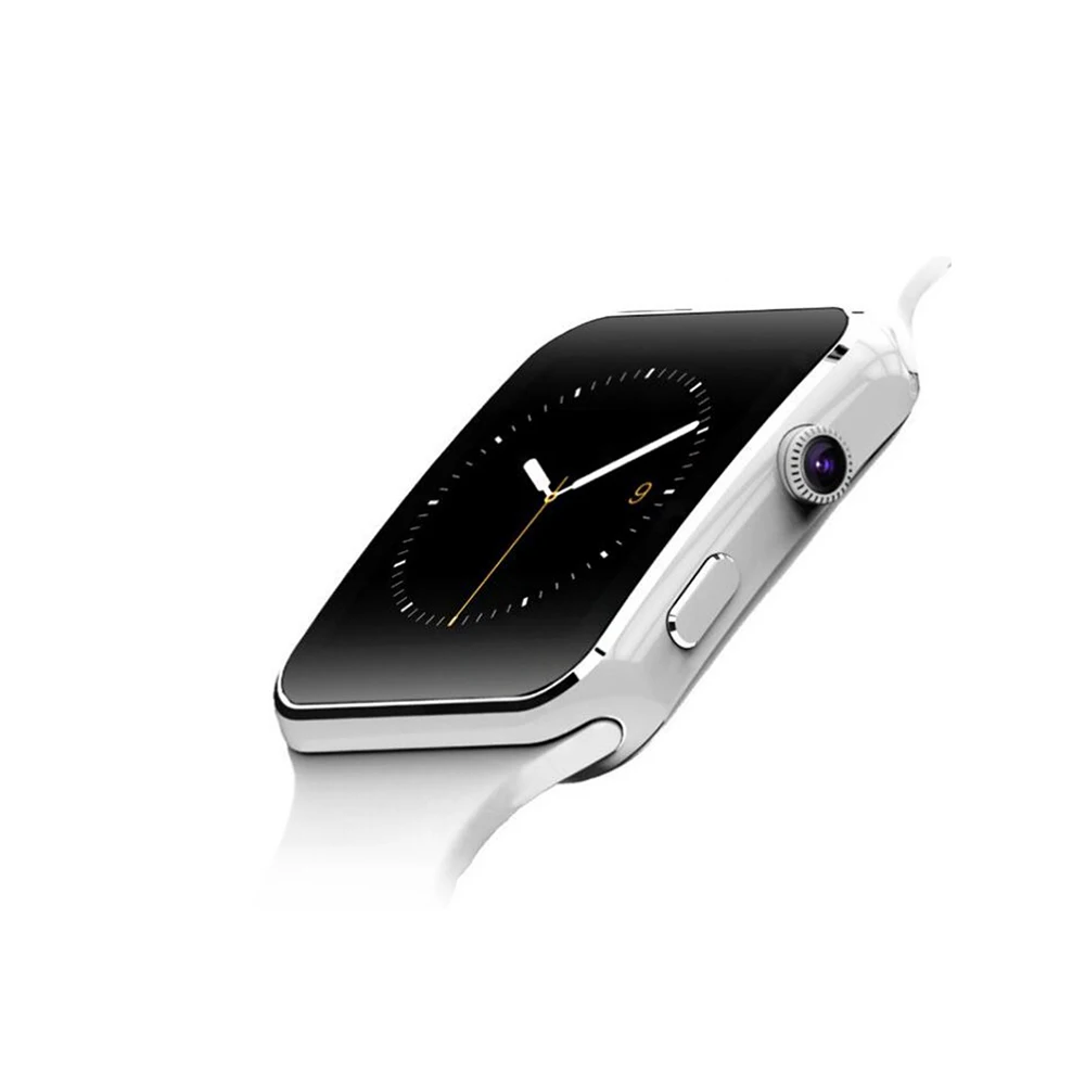 

Smart Watch with Camera Bluetooth Smart Watch Touch Screen Support SIM TF Card Bluetooth Smart watch for Sport Business Strap