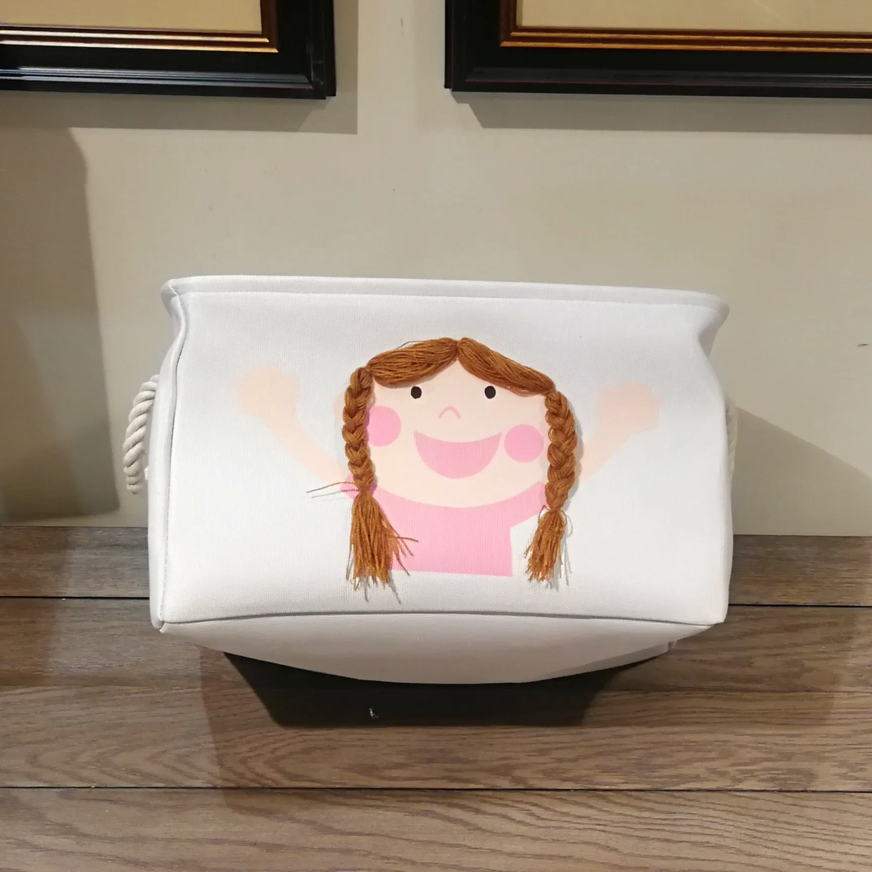 40x28xH24cm, новинка, тканевая корзина, скандинавские Детские корзины для игрушек, книг, контейнер, органайзер для одежды, складные корзины для хранения