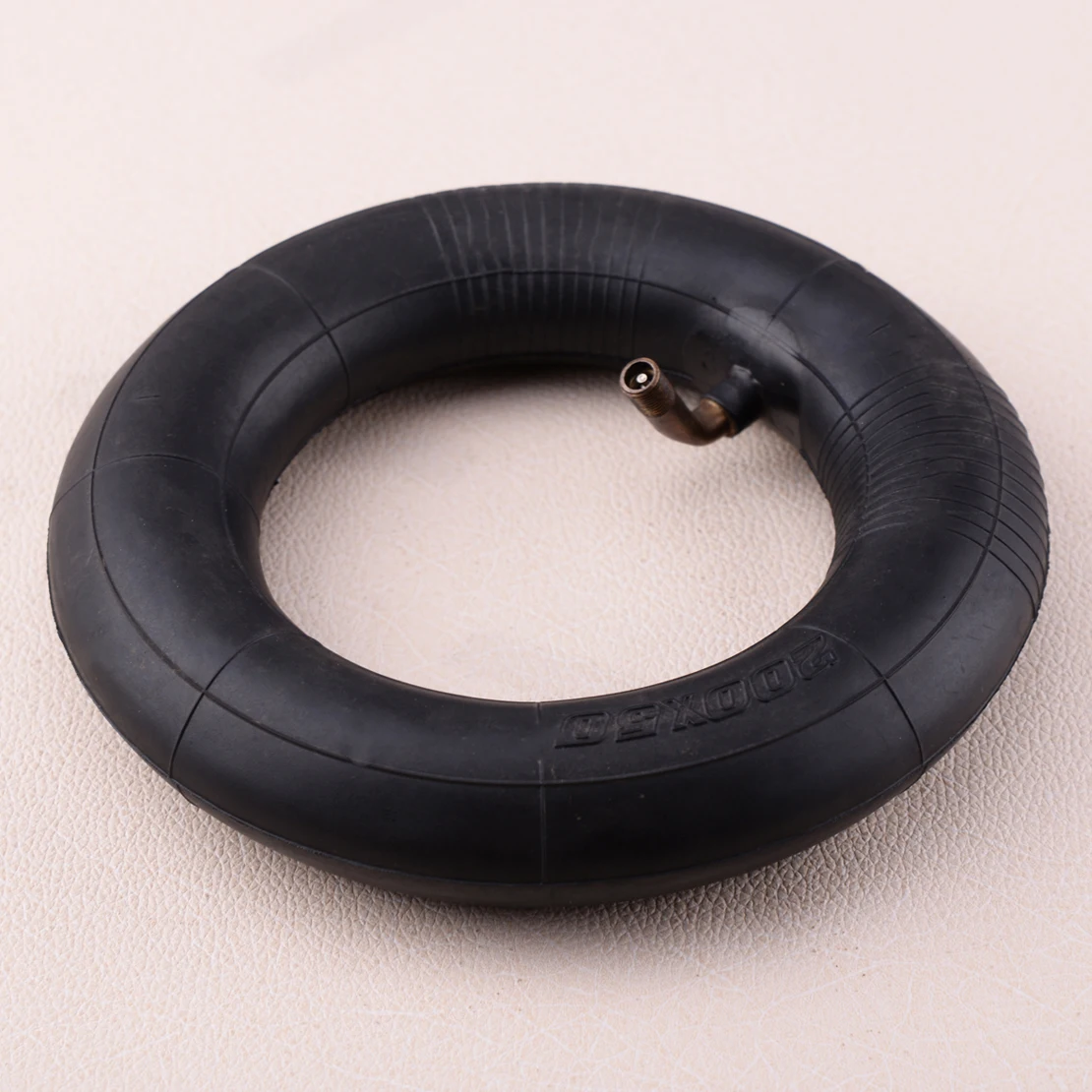 

DWCX 1Pc Black 200 x 50 (8"x2") Wheel Tire Gas And Electric Scooter Inner Tube Replacement