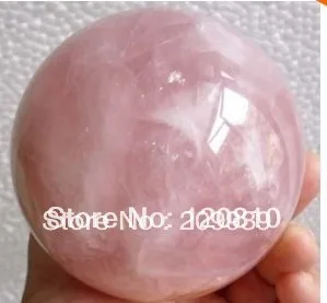 

SHUN 100% NATURAL ROSE QUARTZ CRYSTAL SPHERE BALL 80mm