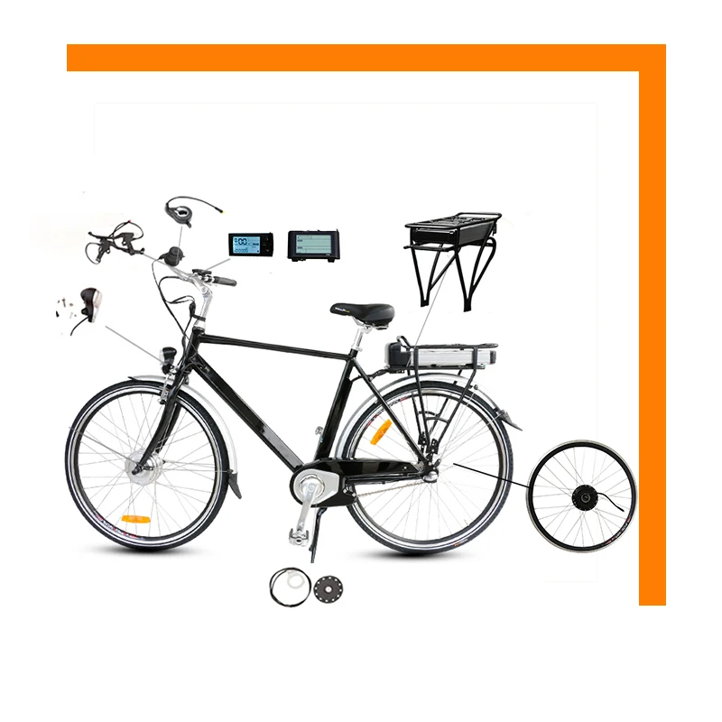 Clearance 48V 500W 12A Electric Bike Conversion Kit Rear Rack Lithium Battery Motor Wheel 20 26 700C Brushless Hub Powerful Qicycle Ebike 1 Clearance 48V 500W 12A Electric Bike Conversion Kit Rear Rack Lithium Battery Motor Wheel 20 26 700C Brushless Hub Powerful Qicycle Ebike 1