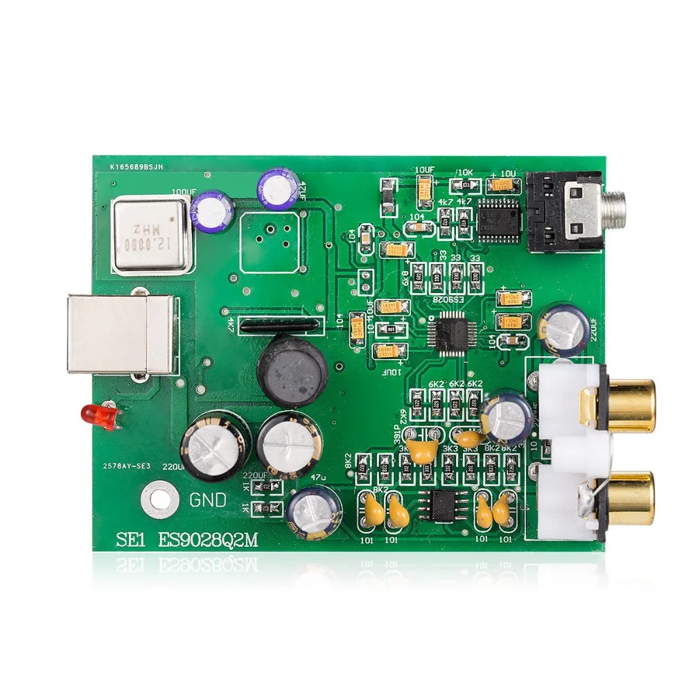 2019 New Douk audio Mini ES9028Q2M SA9023 USB DAC Audio Decoder HiFi Headphone Amp PC Sound Card Amplifier