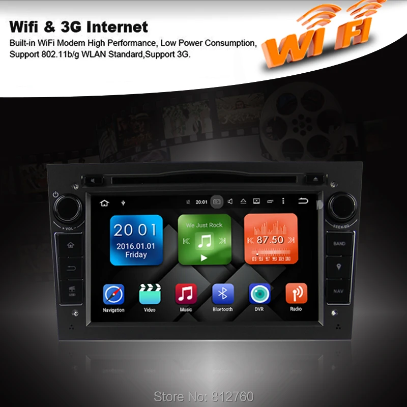 Sale Octa core 1024*600 Android 6.0 Car DVD GPS For OPEL ASTRA VECTRA ANTARA ZAFIRA CORSA With Radio Stereo Head unit WiFi 3G DVR OBD 8
