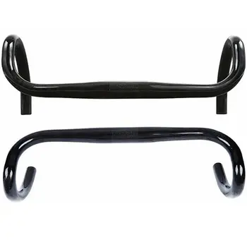 

Ultralight Glossy Full UD Carbon Fiber Drop Handlebar Compact Round Rotundo Road 31.8mm