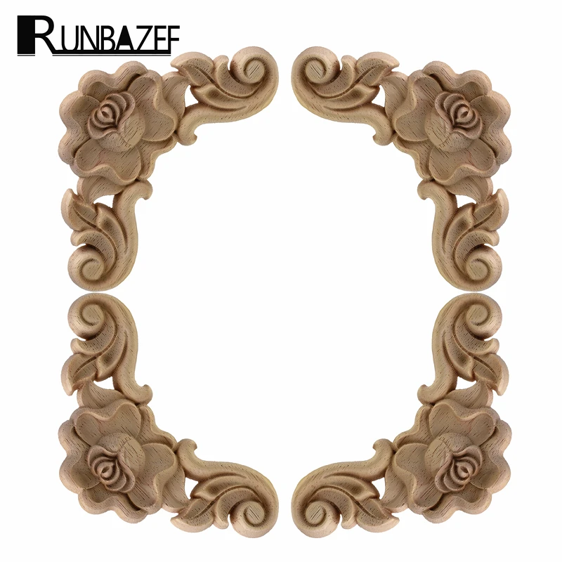 RUNBAZEF аксессуары для украшения дома деревянные двери и окна шкафа маленькая