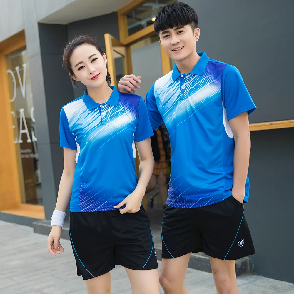 New Badminton sports clothes Women Men table tennis clothes Tennis wear suit  Quick dry badminton wear sets A105