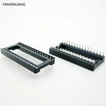 

15PCS/Lot 32 Pin DIP Square Hole IC Sockets Adapter 32Pin Pitch 2.54mm Connector