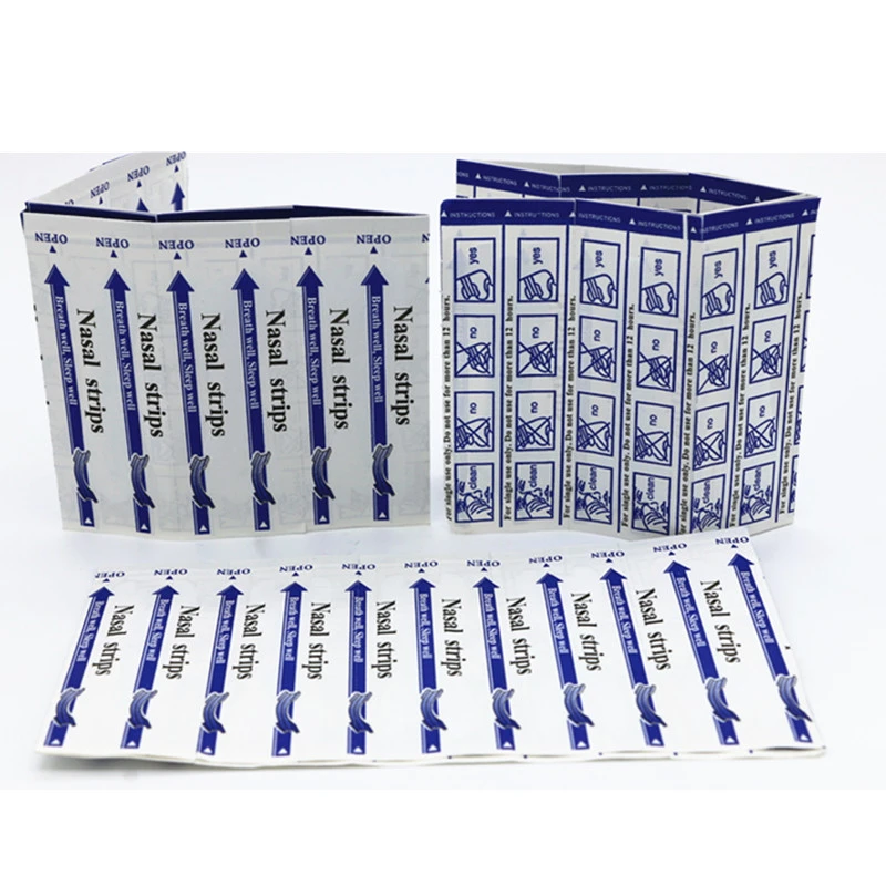 

400pcs/lot wholesale Fatory Price Anti Snore Transparent Nasal Strips Easier Breathe Stop Snoring Clear Nose Strip 66x19mm