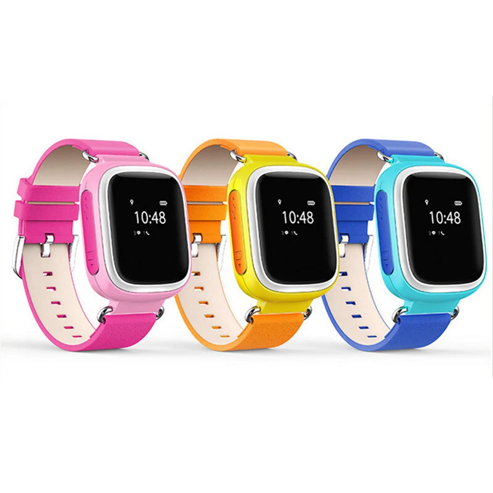 

Fashion Kid Smart Watch SOS Tracker Locator Monitor Anti Lost SIM Card Wristwatch Sports For Elder Children Accessory Gift