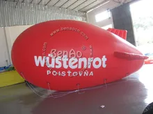AO045 DHL&Inflatable helium Air ship /Air advertising large inflatable airplane inflatbale air ship for sale