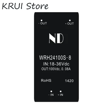

Free shipping Hot 24V Switch 100V Power Module Genuine Boost DC-DC Isolated Power WRH24100S-8
