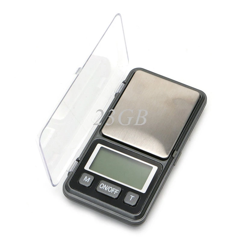 

LCD Digital Pocket Scale Electronic Jewelry Gram Balance Weight Mini 1000g/0.1g J24
