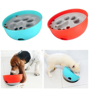 

Bowl Puzzle Feeder Dog Bowl Fun Interactive Enrichment Dogs Dish Slow Feeder for Dog Improve the intelligence interesting