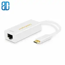 USB 3.USB 3.1 Type C (USB-C) to RJ45 Gigabit Ethernet LAN Network Adapter for Apple Macbook Macbook Pro Chromebook Pixel
