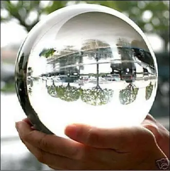 

Huge 100mm Asian Quartz Clear Magic Crystal Ball Sphere + Bracket>>>Free shipping