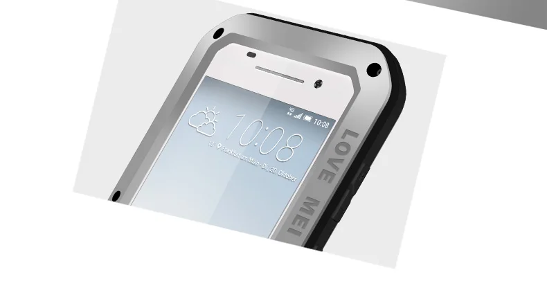 Водонепроницаемый чехол для HTC A9 Любовь Мэй ударопрочный жесткий Алюминий для HTC A9 Чехол Элитный бренд Защитная крышка телефона для HTC a9 9