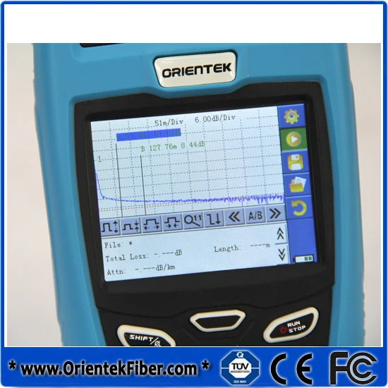 Сварочный аппарат OTDR OrienTek T40 волокна сварочный аппарат SM OTDR 1550 нм, 28db мини-otdr+ OPM+ МНК+ VFL