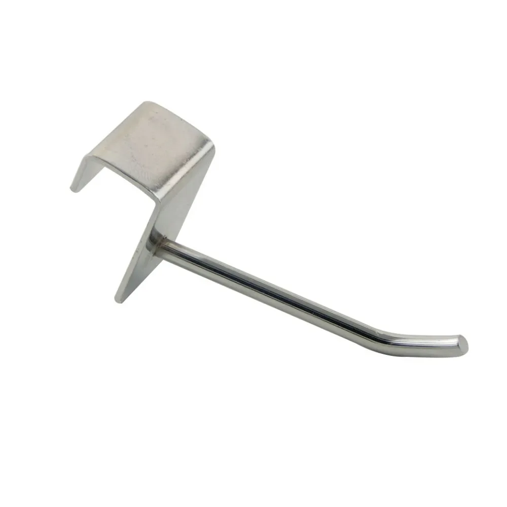 20pcs 70mm Length Rack Display Hooks 4mm Wire Dia. Slatwall Hook for