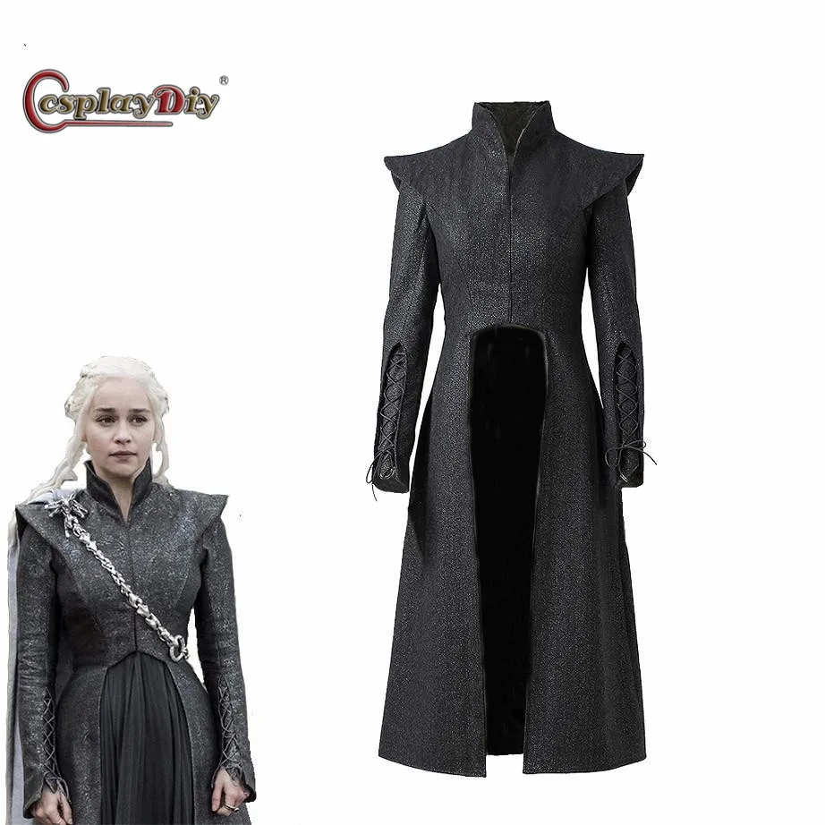 Halloween Game of Thrones 7 Daenerys Cosplay Costume Women/'s Dress Only All Size