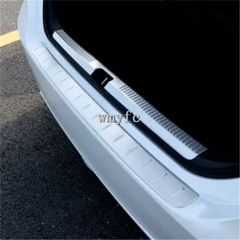 

Rear Trunk Boot Bumper Guard Sill Plate Protector Molding Trim Stainless Steel For Toyota Camry XV70 2018 2019