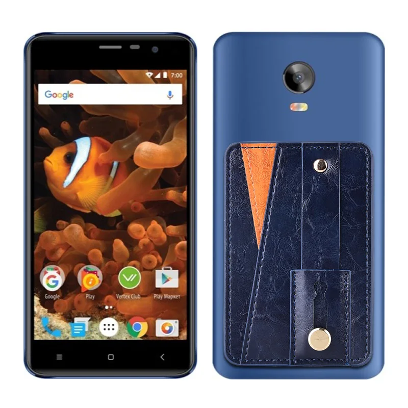 

PU Kickstand Wallet Case for Vertex Impress Baccara Calyp Dune Event Fortune Razor Groove Lagune Life Lotus Lion 3G 4G Ra Cover
