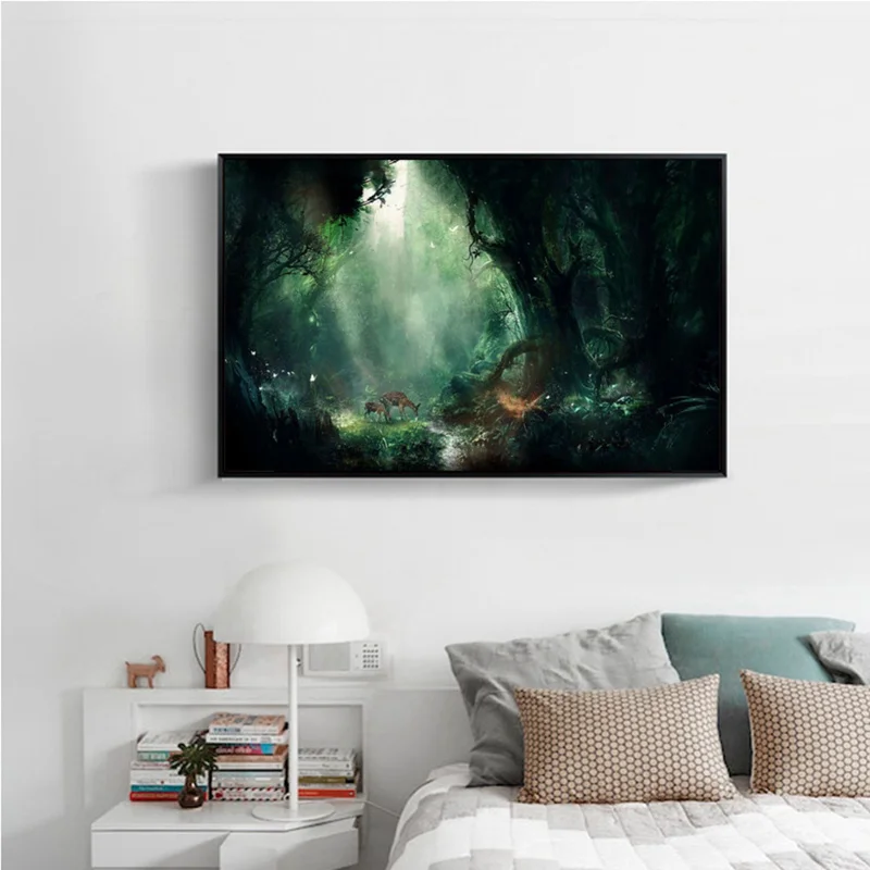 

Diamond embroidery landscape Cross-stitch embroidery kits diy diamond painting fantasy rhinestones embroidery needlework