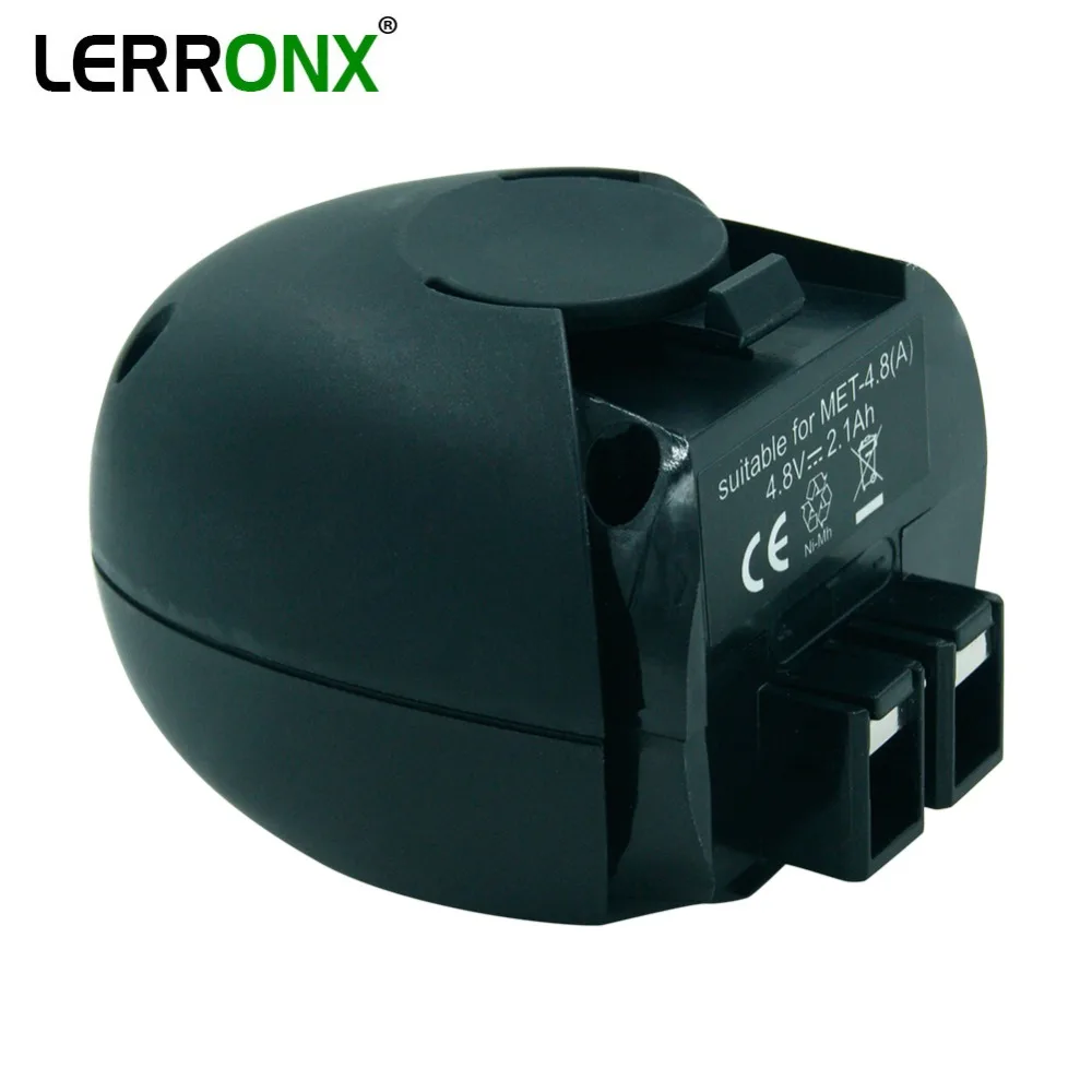 

LERRONX High Quality 4.8V 2100mAh Ni-MH Replacement rechargeable battery for Metabo 6.31858/6.27270/6.27271 Power tools battery