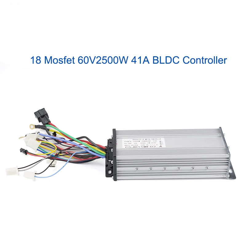 18 Mosfet 60V2500W 41A BLDC Controller
