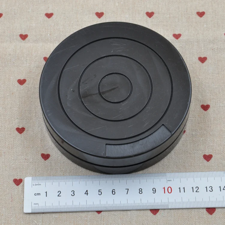 

Clay Craft Supplies 11.3cmTurntable for Model Sculpture Plastic Turntable for Clay Pottery Ceramic Sculpture Art Set