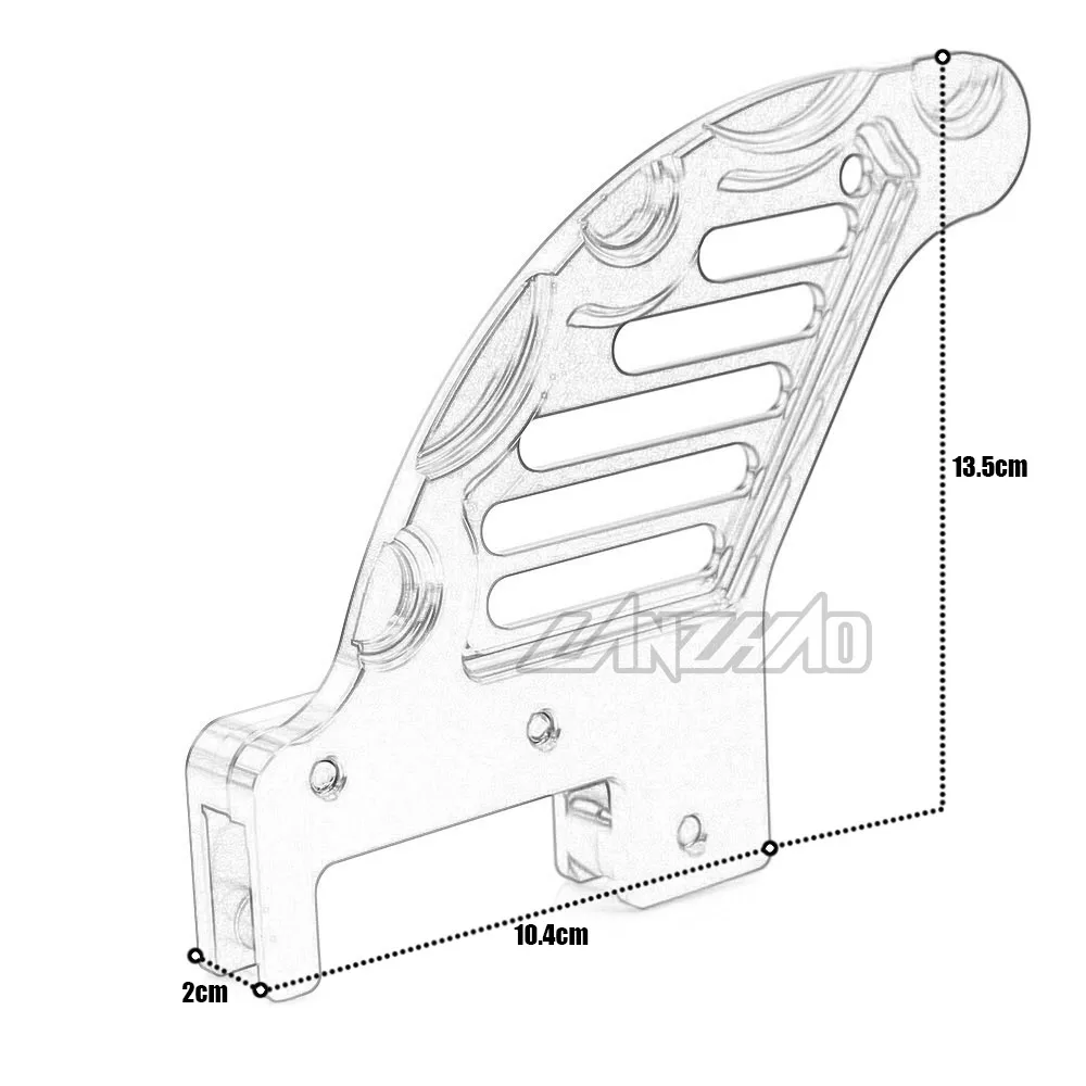 ktm rear brake disc guard (12)
