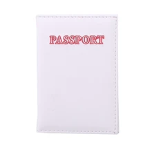 Модные Простые обложки для паспорта для мужчин s ID держатель для карт чехол для паспорта дорожный кошелек для карт женский мужской держатель для паспорта сумка
