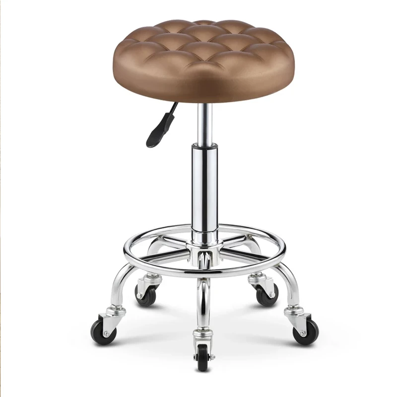  2018 Adjustable Barber Chairs Hydraulic Rolling Swivel Stool Chair Salon Spa Bar cafe Tattoo Facial