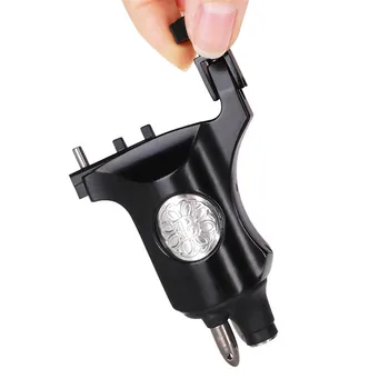 

Professional 1Pcs Sliding Rotary Tattoo Machine Gun Strong Power 10W Motor Supplies Double Connection Shading Lining Body Art
