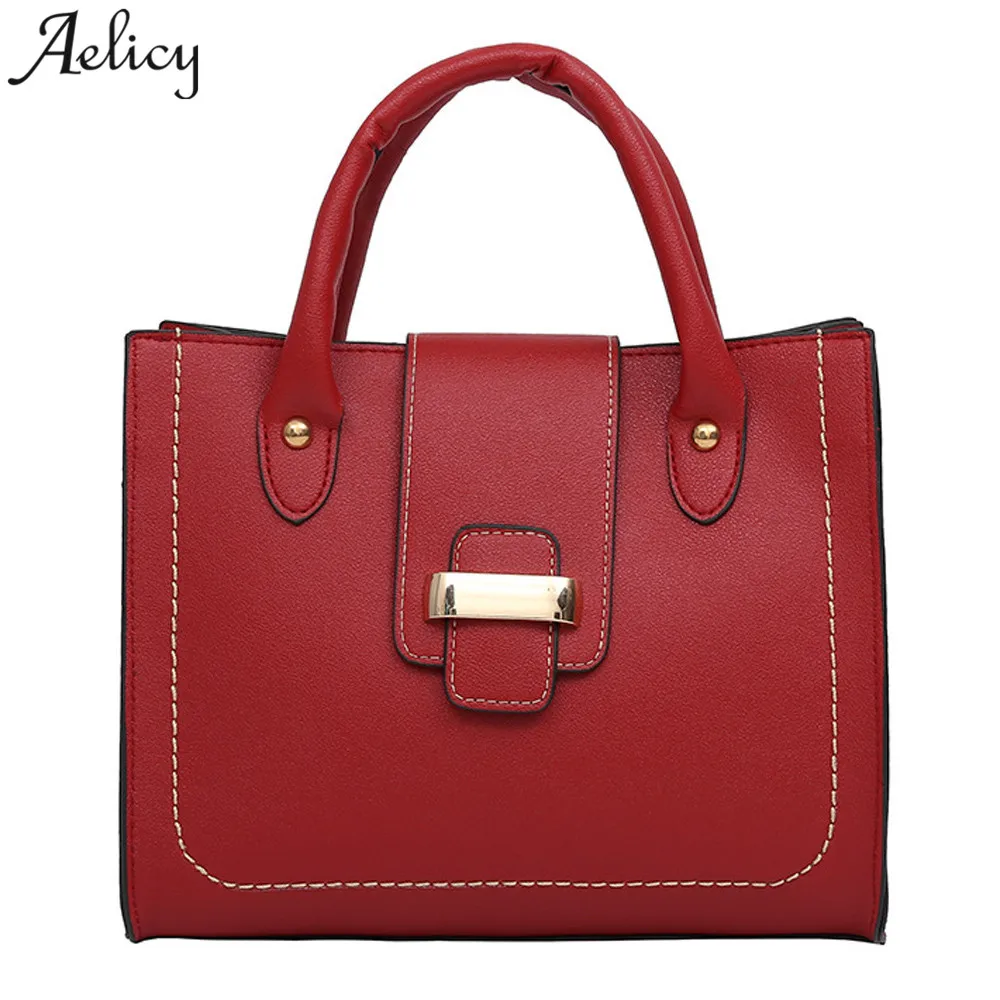

Aelicy Girl Shoulder Bag Tote Casual Ladies Crossbody Bag Leather Women Handbag bolsa feminina dropship 2019 hot sale sac a mian