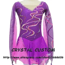 Лидер продаж пользовательские фигурное катание Платья для женщин для Для женщин Элегантный бренд Vogue Катание на коньках Платья для женщин для конкурса dr2904