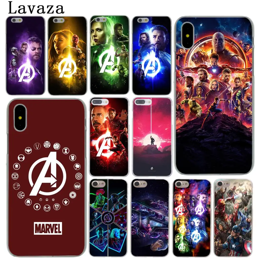 Чехол для телефона с героями мультфильма Мстители бесконечные войны iPhone XR X XS 11 Pro