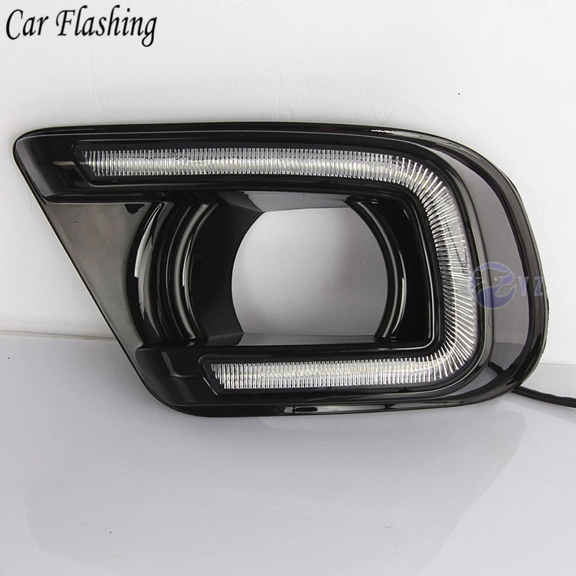 

Car Flashing For FIAT Freemont for Dodge Journey 2014-2016 LED DRL Daytime Running Light Daylight Signal lamp car-Styling lights