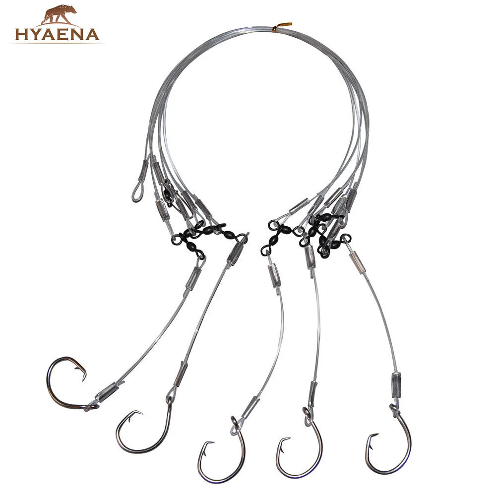 Hyaena 1pcs 250LB 11/0 16/0 Deep Drop Fishing Snapper Rig Sea Fishing