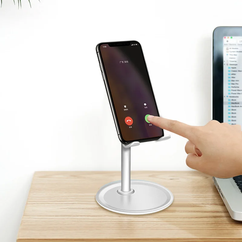  Universal Desktop Phone Holder Stand Alloy Adjustable Bracket for Phone Tablet SGA998