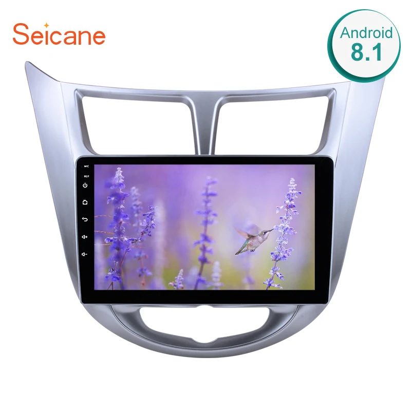 Seicane 9 дюймов 2Din Android 8 1 мультимедийный плеер для Hyundai Verna 2011 2012 2013 автомобильный