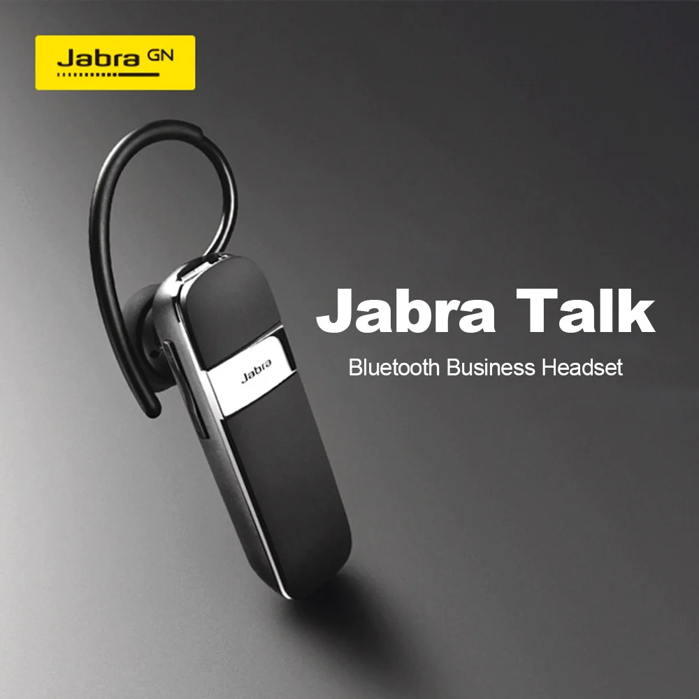 Jabra Talk Ear-hooks Беспроводная бизнес-гарнитура Bluetooth наушники HD голосовое Многоточечное соединение с микрофоном наушники