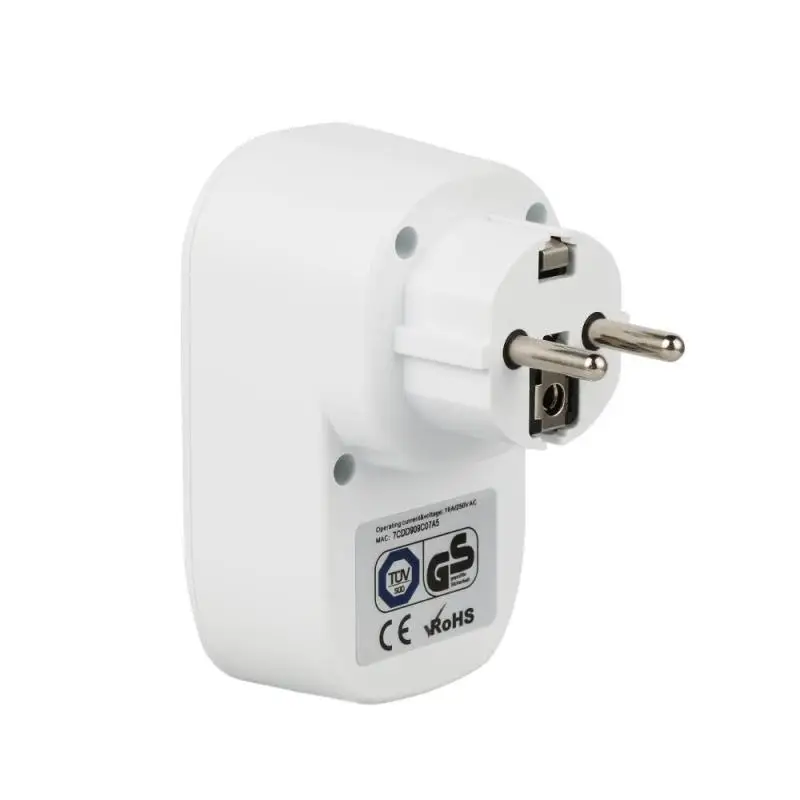

EU Standard WiFi Smart Socket Plug Schedule Function App Remote Control On/Off Electronics Energy Saving Smartphone Wall Outlet