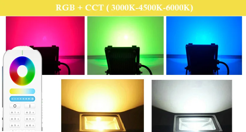 Wifi прожекторы RGB CCT светодиодный наружный прожектор водонепроницаемый внешний 10