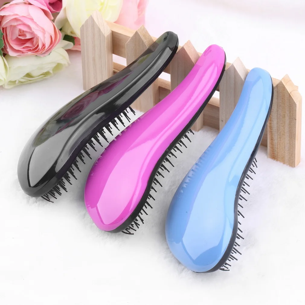 

Mini Magic Handle Tangle Detangling Hair Comb Shower Hair Brush Salon Styling Tamer Tool Home Professional For Salon Hairbrush