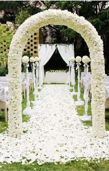 

240 cm tall by 210 cm wide wedding arch flower shelf stands Garden clinging vine wedding props