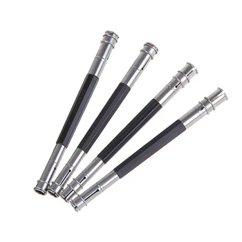 

4 PCS Adjustable Dual Head Pencil Extender Holder Sketch School Office Art Write Tool