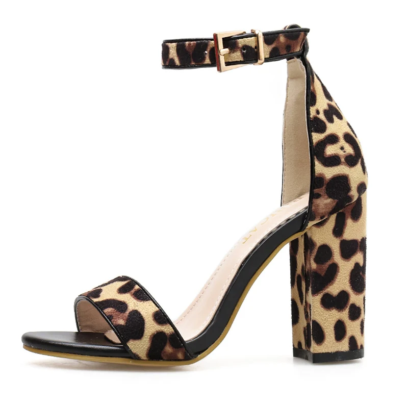 2019 женские летние леопардовые Босоножки на платформе и высоком каблуке 11,5 см для выпускного вечера, женские сандалии, туфли-лодочки на